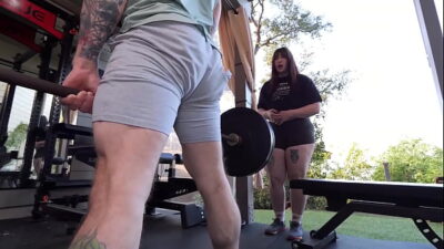 My BBW Workout Partner Gets Her Tight Pussy Stretched Out – Paige Steele, Steve Rickz