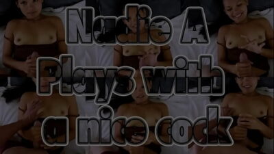 Nadie A Adores Cam Crest’s Massive Cock in Intimate POV Handjob