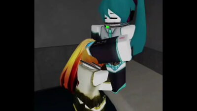 Neru safada chupando a buceta da Miku