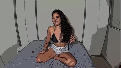 Novinha levando ferro em animação – Bia Andrade