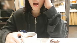 Public orgasm for my friend with lovense lush controlled by my phone – Unlimited Orgasm