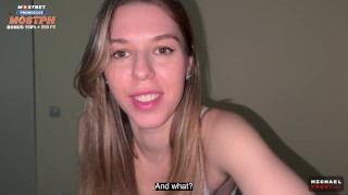 Put your dick in my pussy or I’ll scream – My Wife’s Friend Makes Me Fuck Her