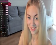 Small Tits Blonde Camgirl Squirts