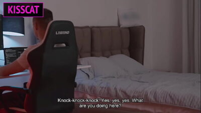 Stepmom Seduces Stepson While Husband’s Away—Will Her Naughty Phone Call End in a Taboo Fuck?!