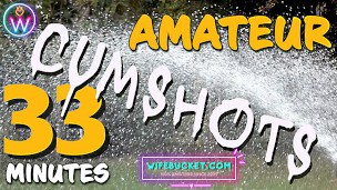 The hottest TRUE amateur cumshots, arranged for your pleasure in a 33-min compilation by Wifebucket