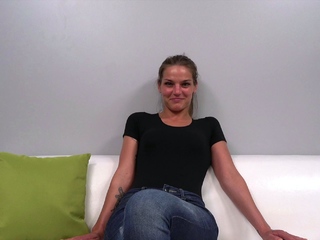 UNEXPECTED ANAL AT CASTING with 24yo beauty