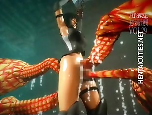 up 3D hentai cutie gets fucked