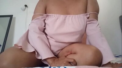 VERY WHORE LATINA FROM MEXICO MASTURBATES AND SENDS THE VIDEO TO HER STEPDAD