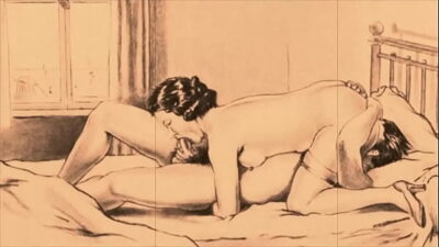 vintage erotic drawings