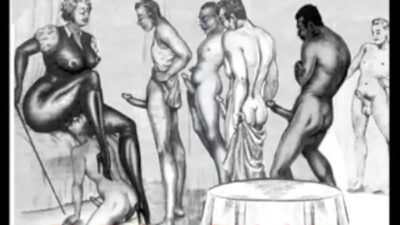 vintage erotic drawings