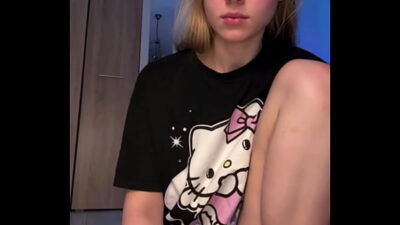 Fingering pink perfect pussy with big dildo