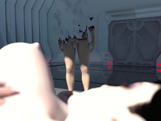 Hot japanese babe gets fucked hard on orbital space station